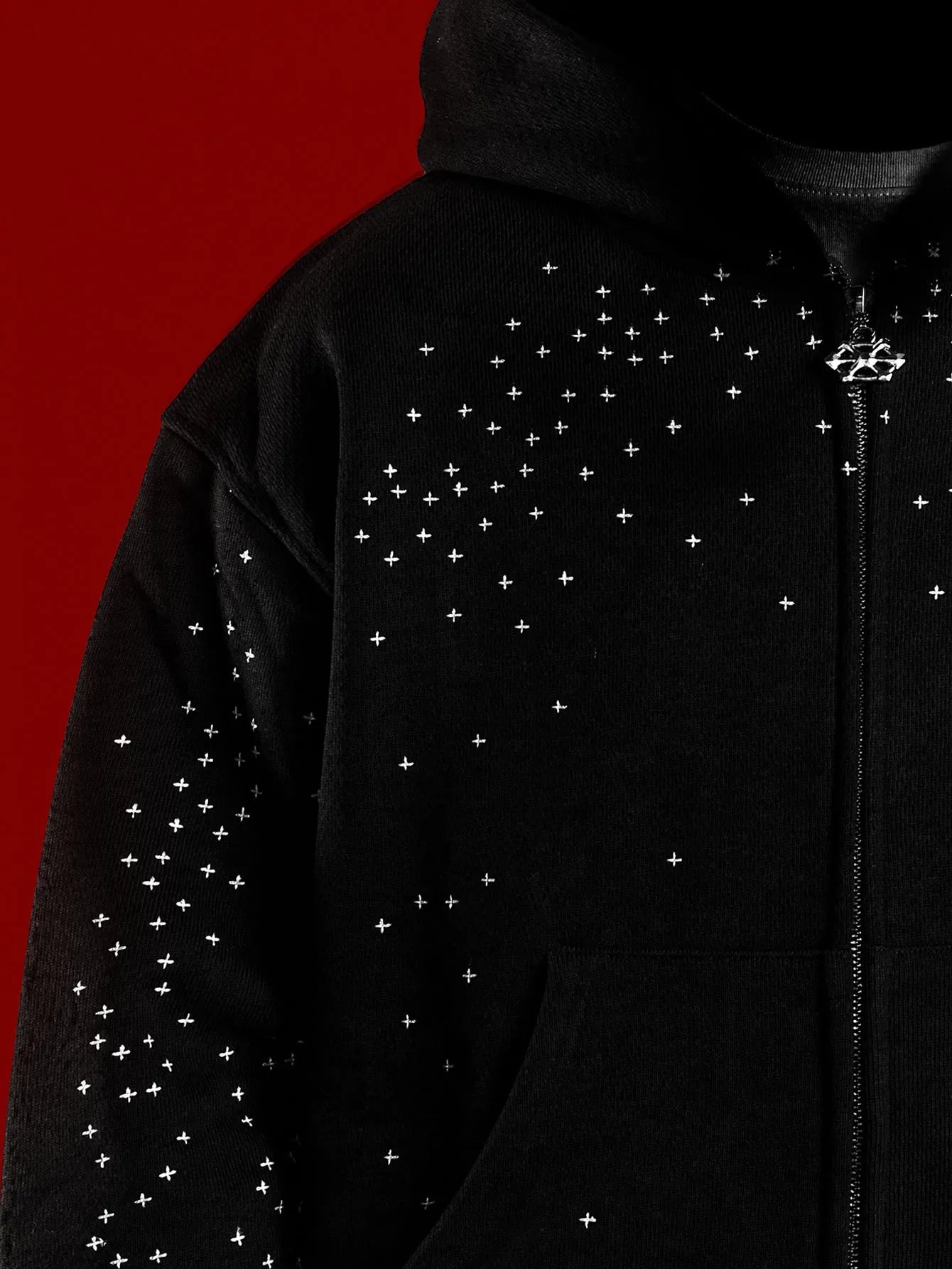 Gothic Zip Hoodie